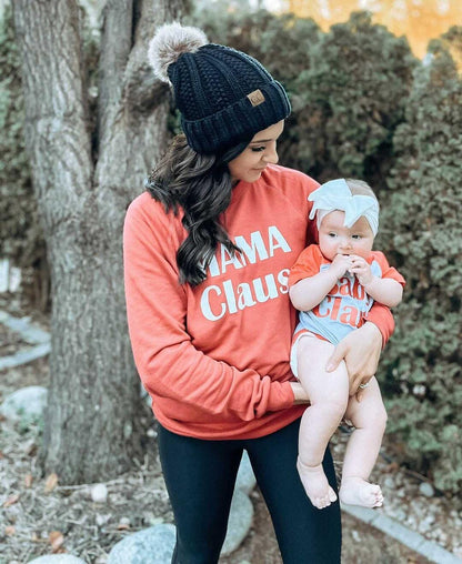 Mama Claus French Terry Pullover
