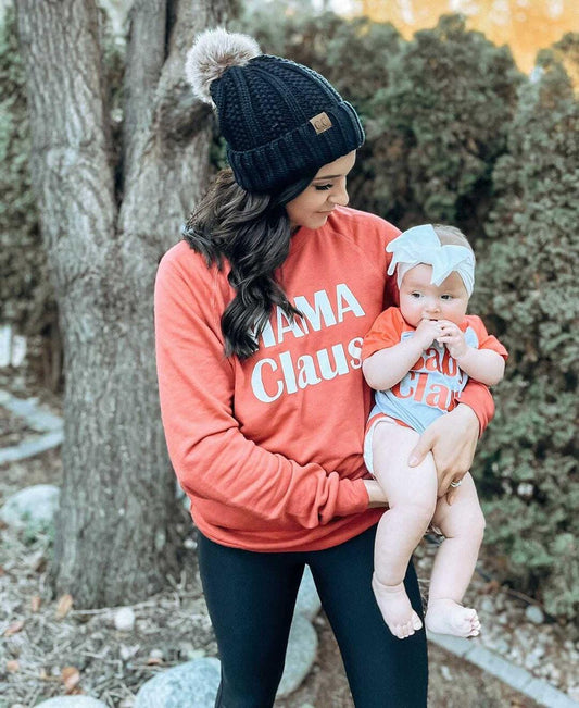 Mama Claus French Terry Pullover