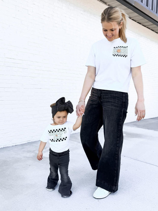 Smiley Mama and Mamas Girl Top Set