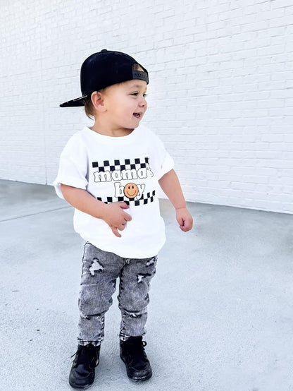 Smiley Mama's Boy Top