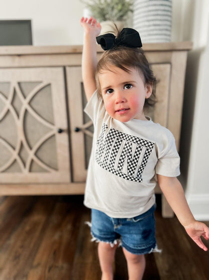 Checkered Mama and Mini Set