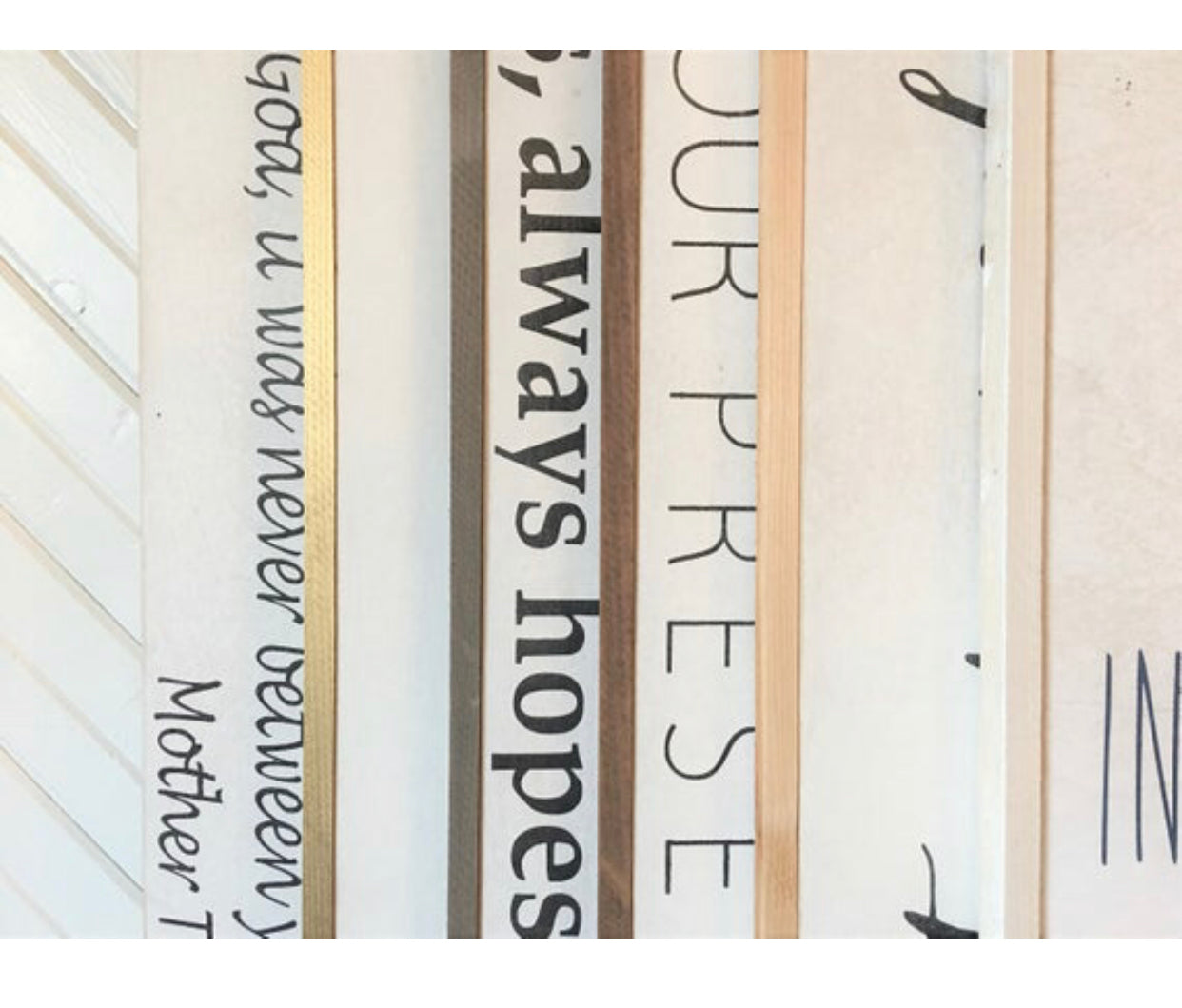Good Vibes Only framed wood signs for home boho room decor