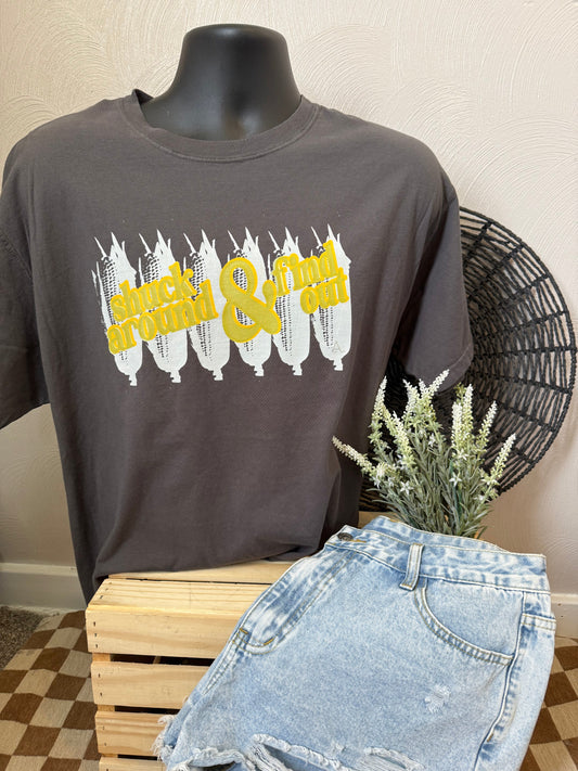 SCHUCK AROUND & FIND OUT: TEE