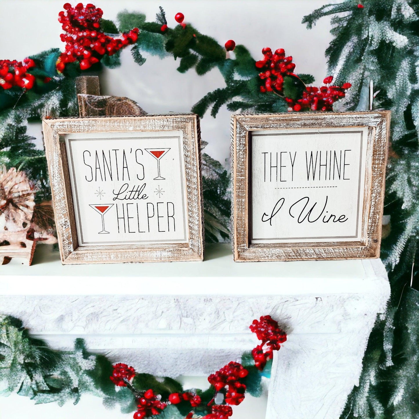 Santa's Helper Sign