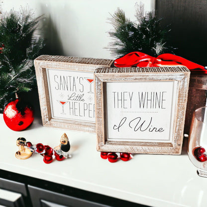 Santa's Helper Sign