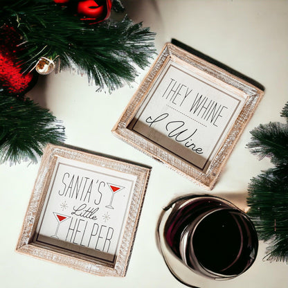 Santa's Helper Sign