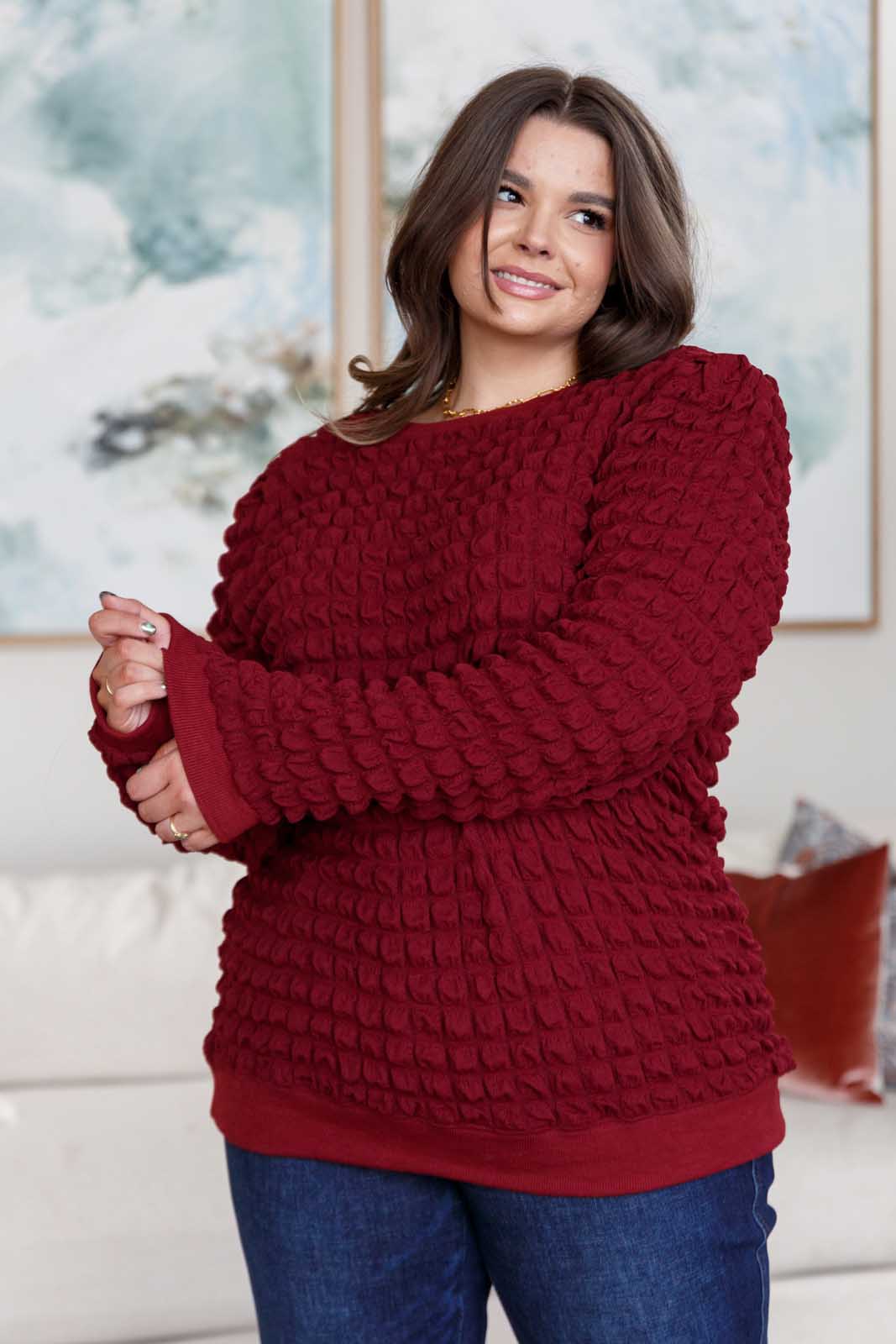 In Denial Bubble Pullover (Online Exclusive)