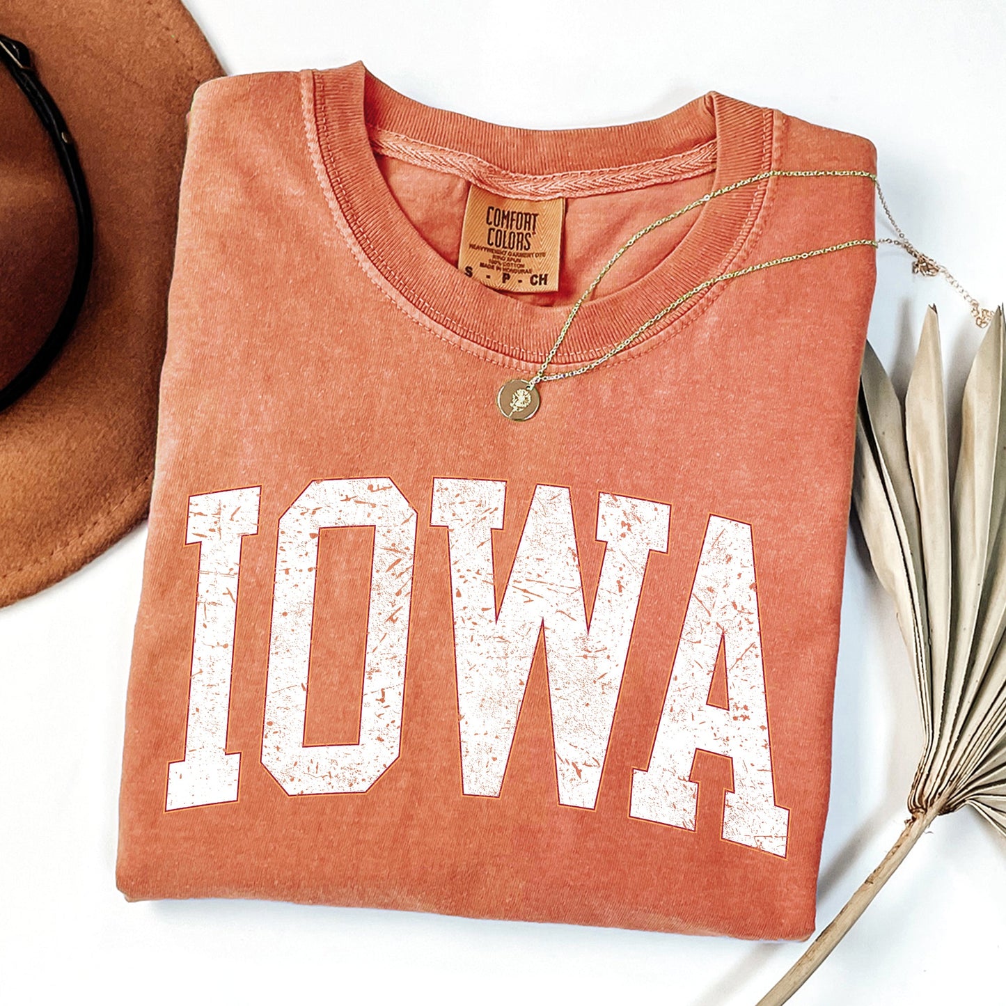 Iowa, Football, Sports, Game Day, Big Game, Touchdown, Tailgate Party, University, College, State Tshirt Comfort Colors T-Shirt