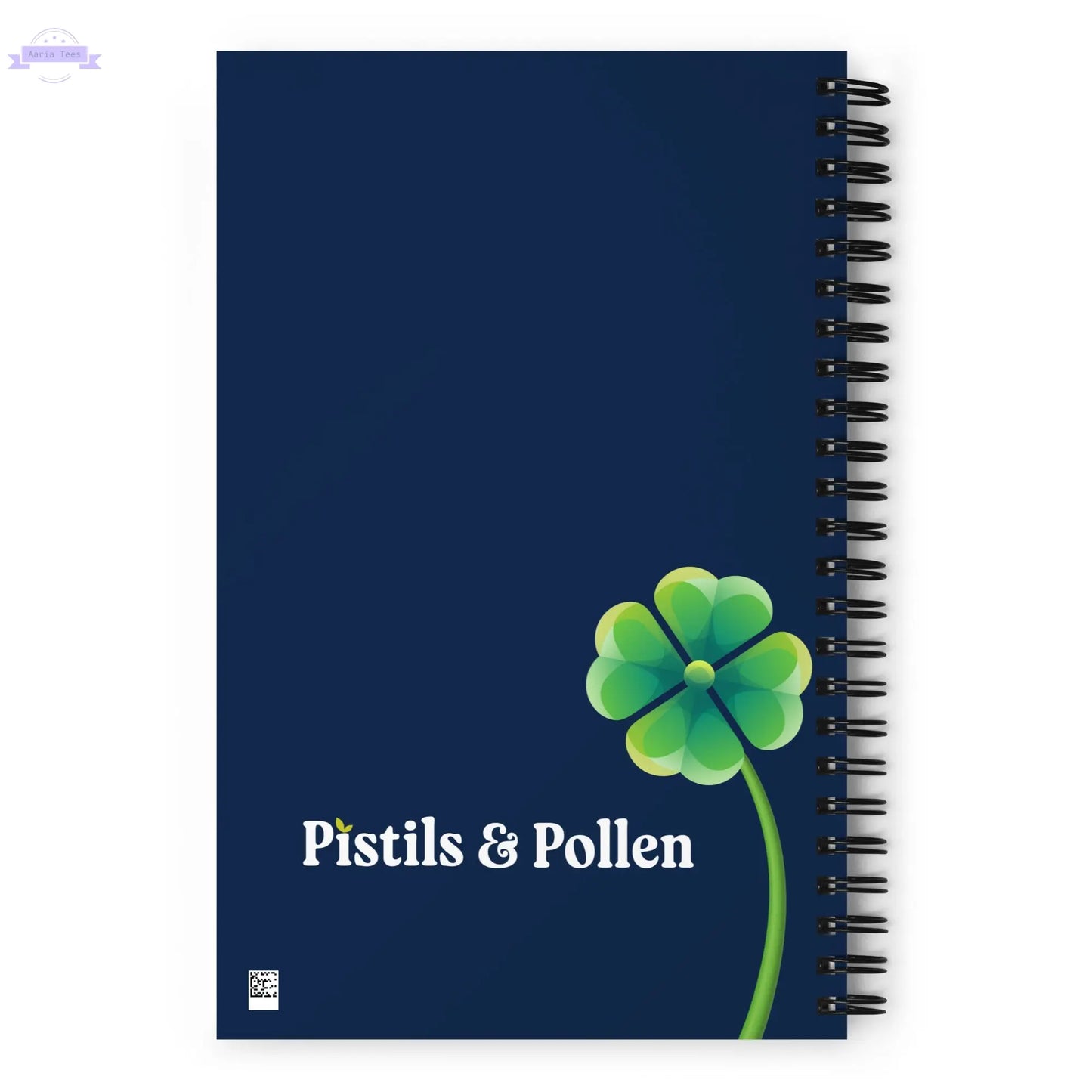 Irish Clover - Spiral notebook Inspired Botanical Design