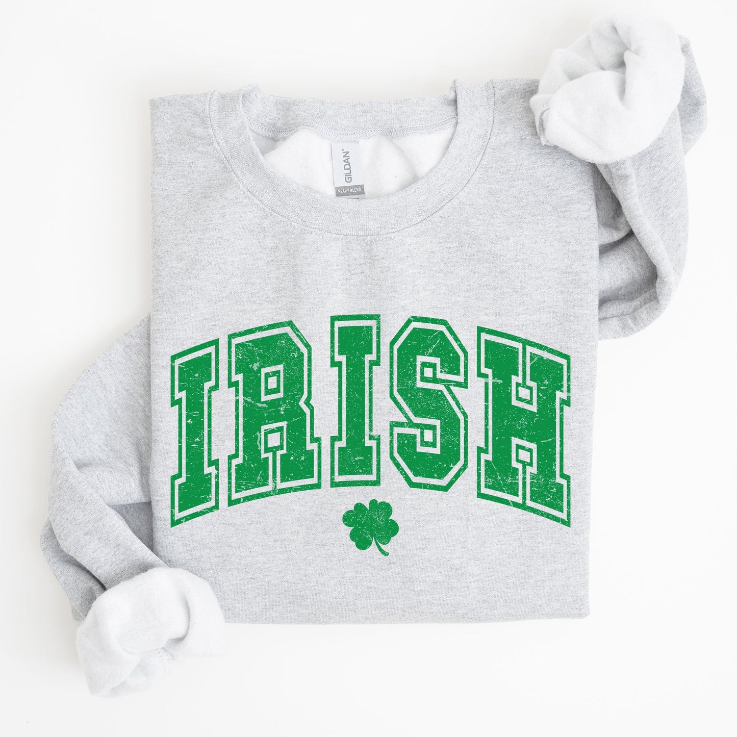 Irish, Retro Collegiate, St Patrick's Day Sweatshirt
