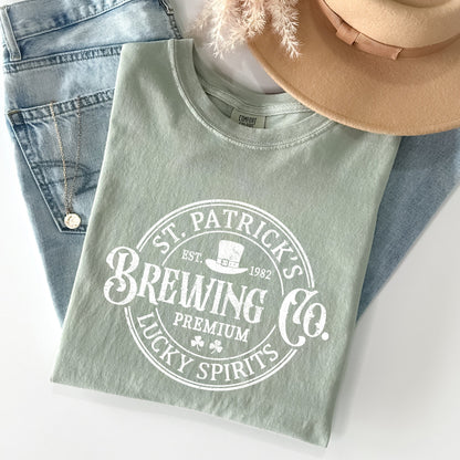 St. Patrick's Brewing, Beer, St Patrick's Day Comfort Colors Tshirt