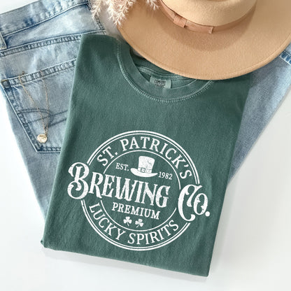 St. Patrick's Brewing, Beer, St Patrick's Day Comfort Colors Tshirt