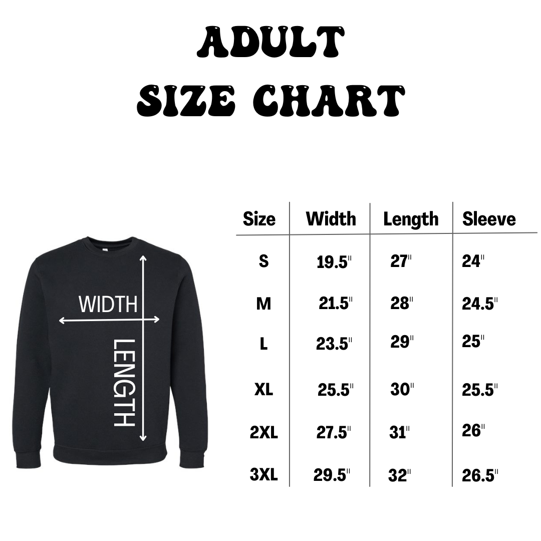 The Waddle Family Christmas Adult Graphic Sweatshirt
