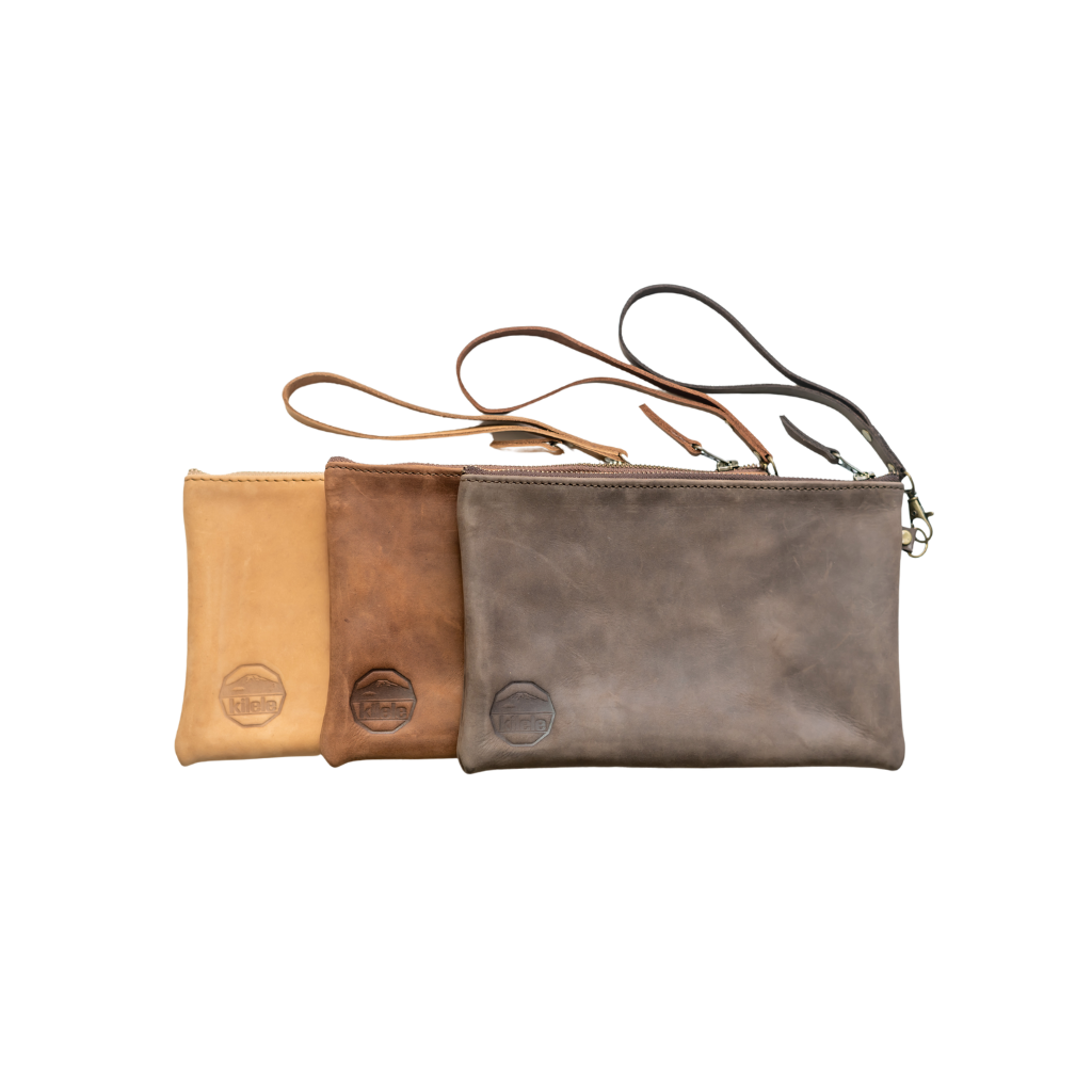 The Leather Clutch