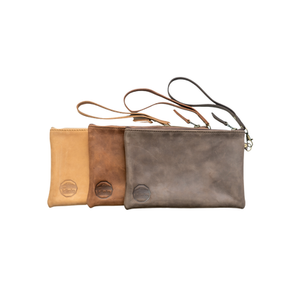 The Leather Clutch