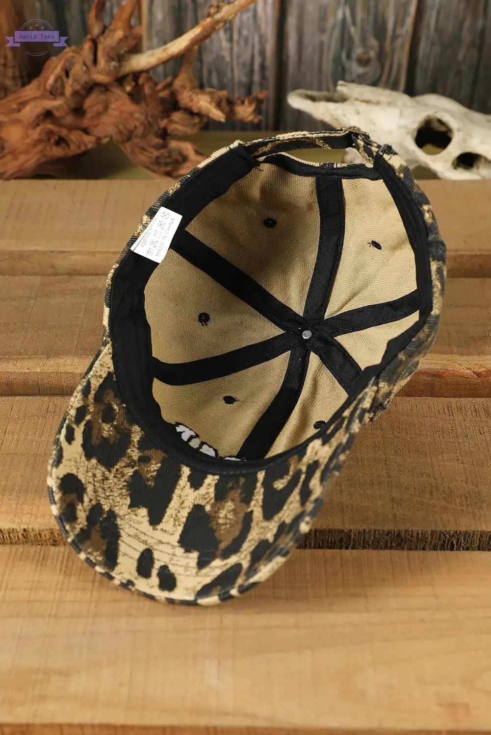 Leopard MAMA Baseball Cap Threaded Pear