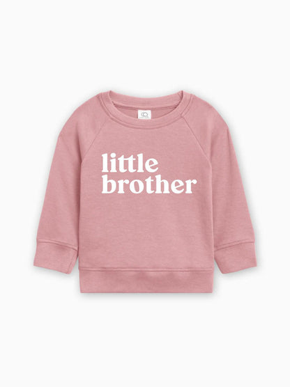 Little Brother Organic Cotton Baby Toddler Boy Pullover (Serif)