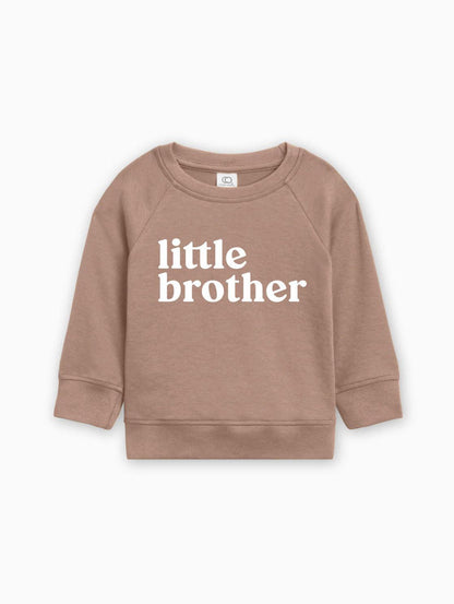 Little Brother Organic Cotton Baby Toddler Boy Pullover (Serif)