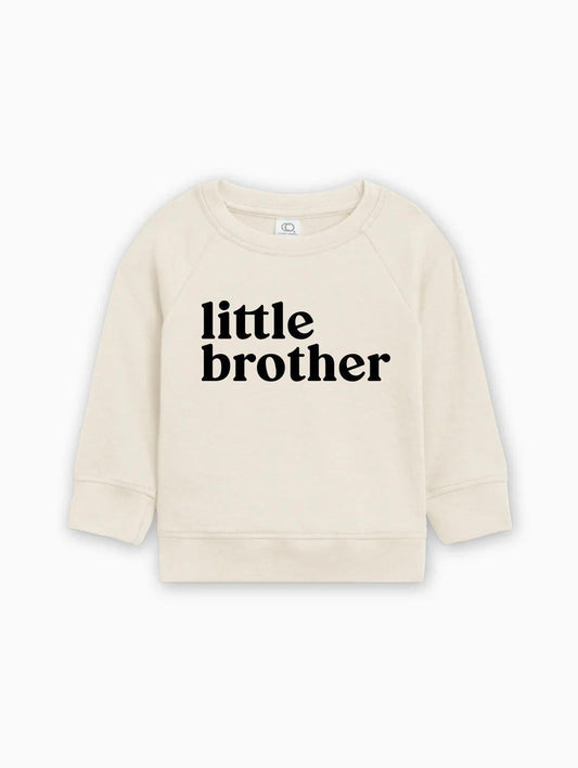 Little Brother Organic Cotton Baby Toddler Boy Pullover (Serif)