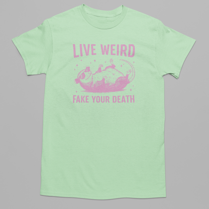 Live Weird, Play Possum Graphic Tee