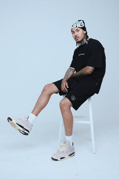 Love Who Loves You (Black - Oversize Shirt) - Aaria Tees