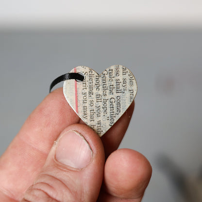 Song & Scripture Heart Ornaments ✨