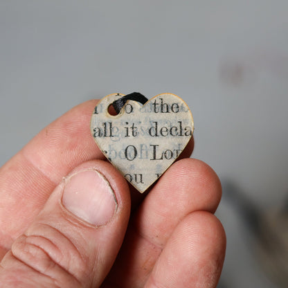 Song & Scripture Heart Ornaments ✨