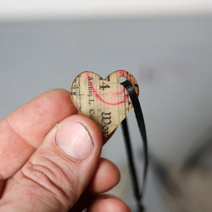 Song & Scripture Heart Ornaments ✨