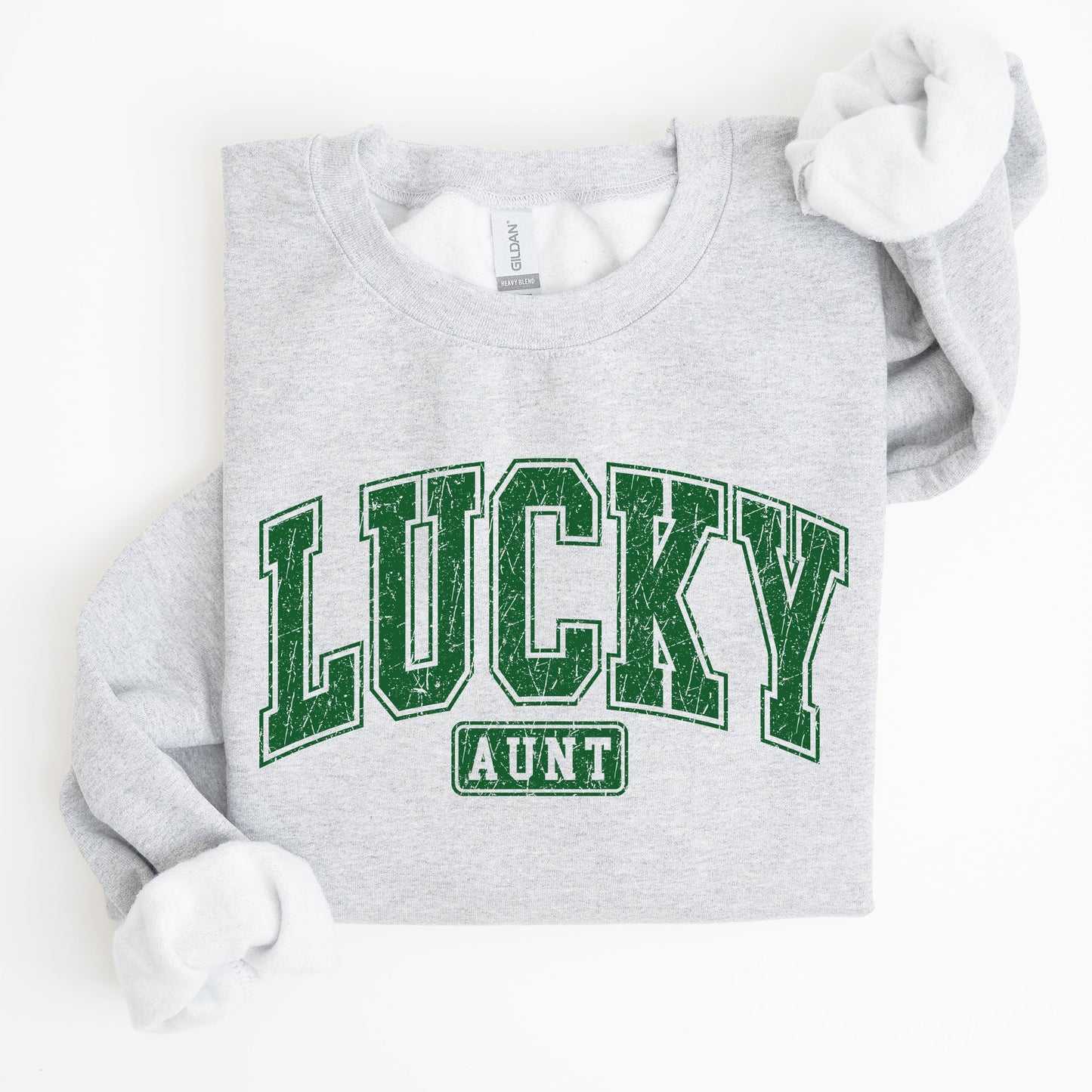 Lucky Aunt, Retro, St Patrick's Day Sweatshirt