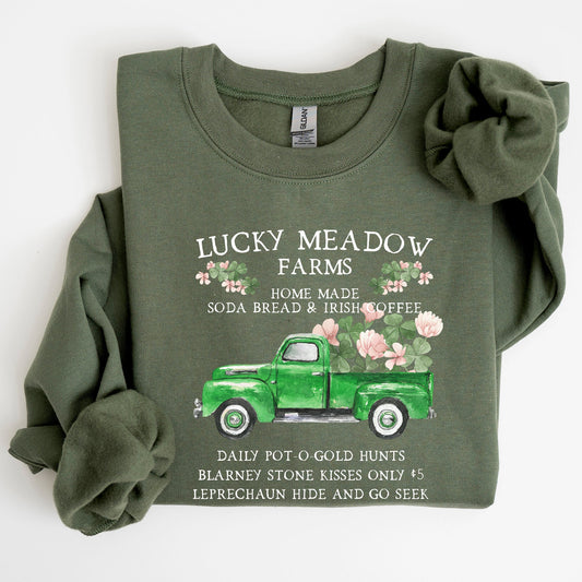 Lucky Meadow Farms, St Patrick's Day Sweatshirt