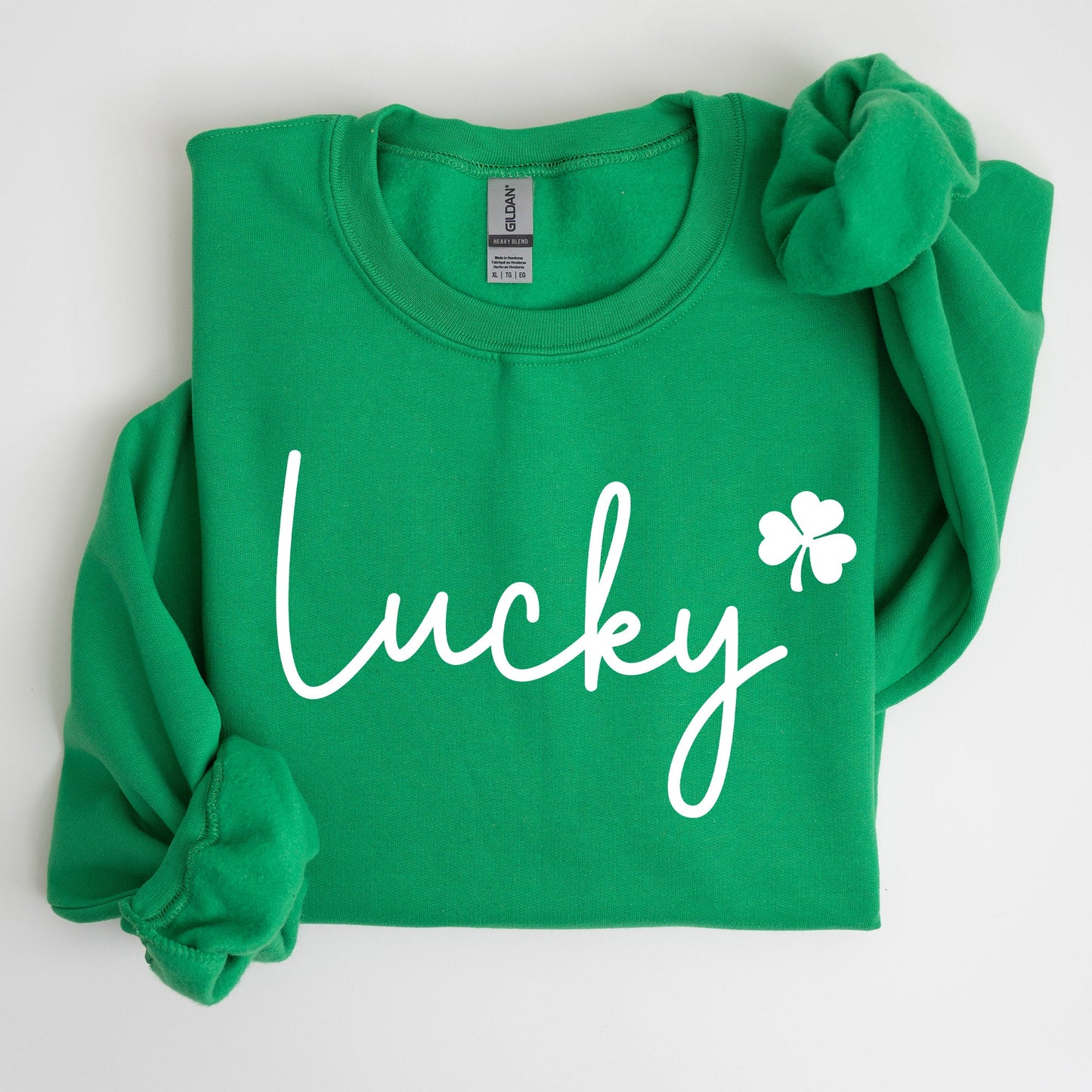 Lucky, Shamrock, St Patrick's Day Sweatshirt