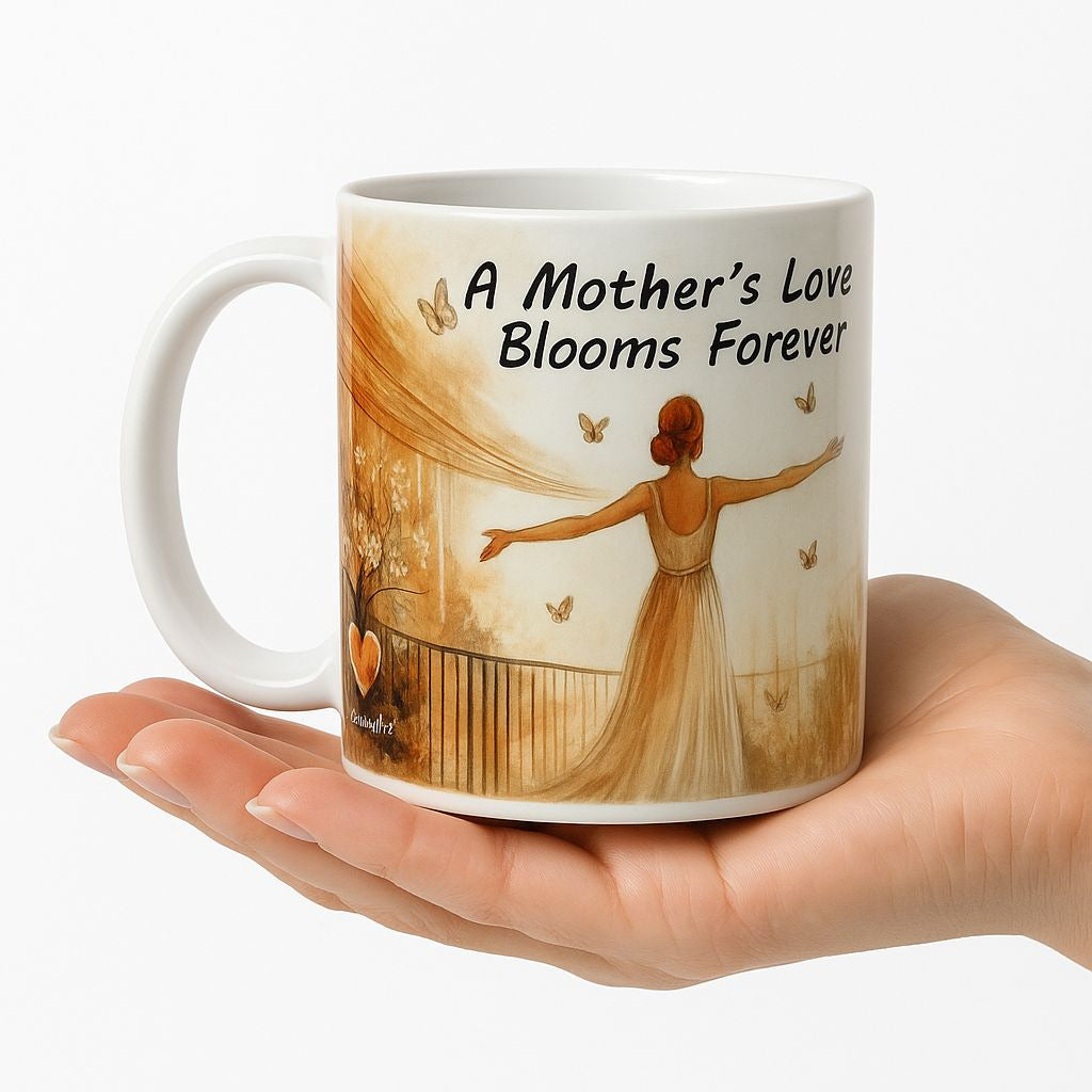 SUBLIMART: Mother's Day "Mother's Love Blooms Forever!" Bundle - Mug + Tumbler by RC Designs