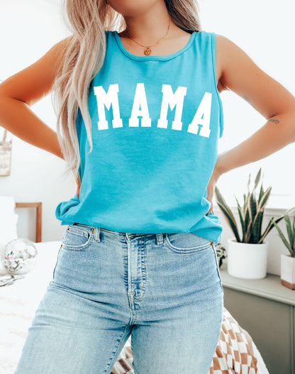 Mama Comfort Colors Tank Top (Condensed)
