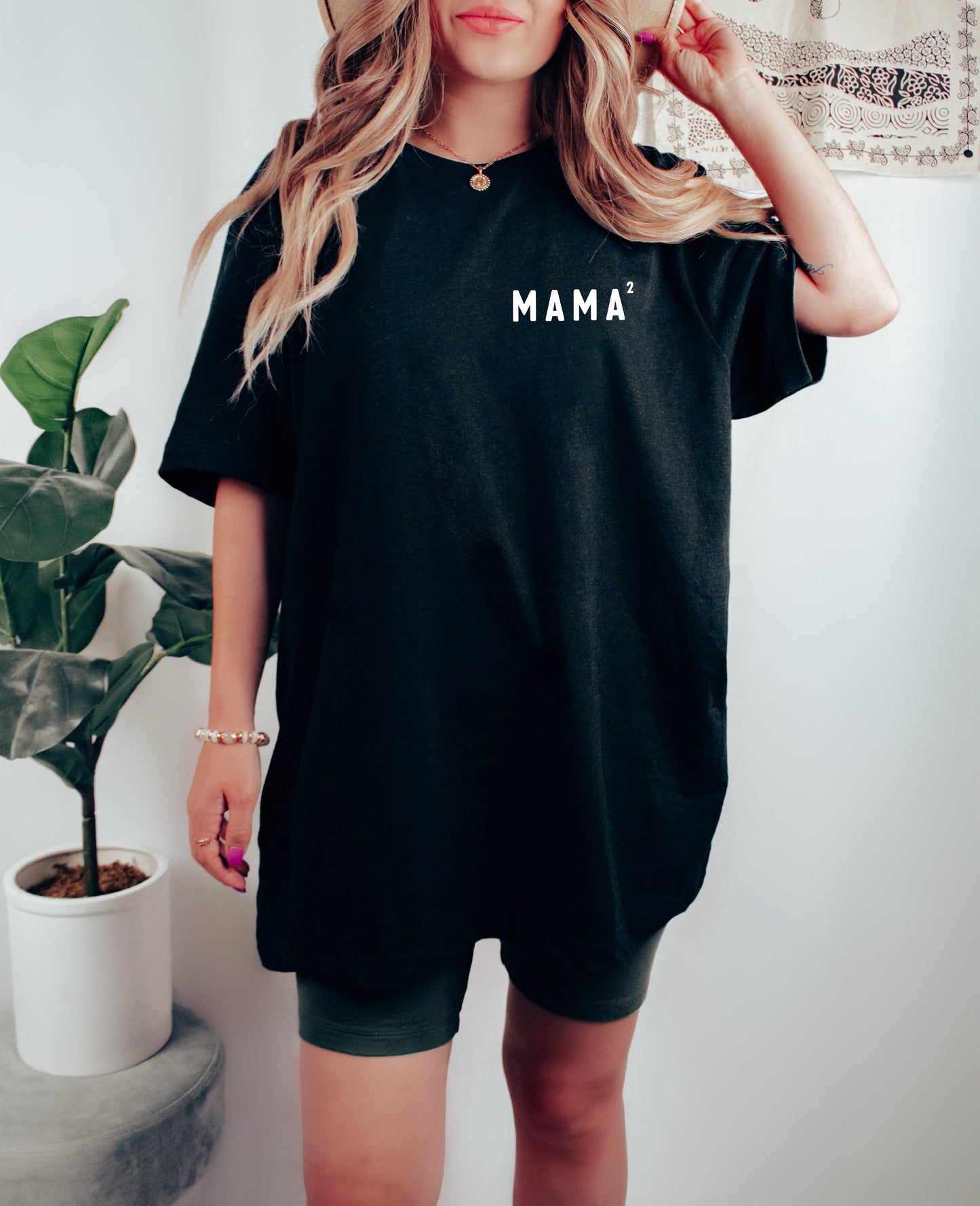 Mama Of 2 Comfort Colors Graphic Tees