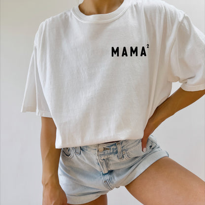 Mama Of 2 Comfort Colors Graphic Tees