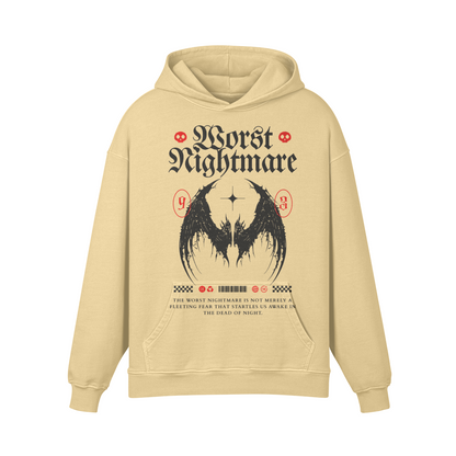 Men's Hoodie - Super Heavyweight Oversized Retro Style