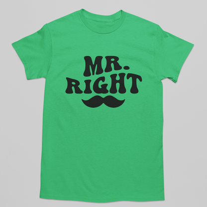 Mr. Right & Mrs. Always Right Graphic Tee