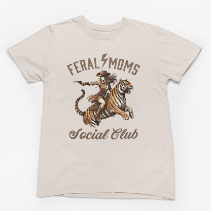 Feral Moms Social Club Graphic Tee