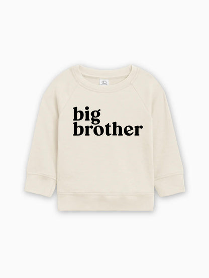Big Bother Organic Cotton Pullover (Serif)