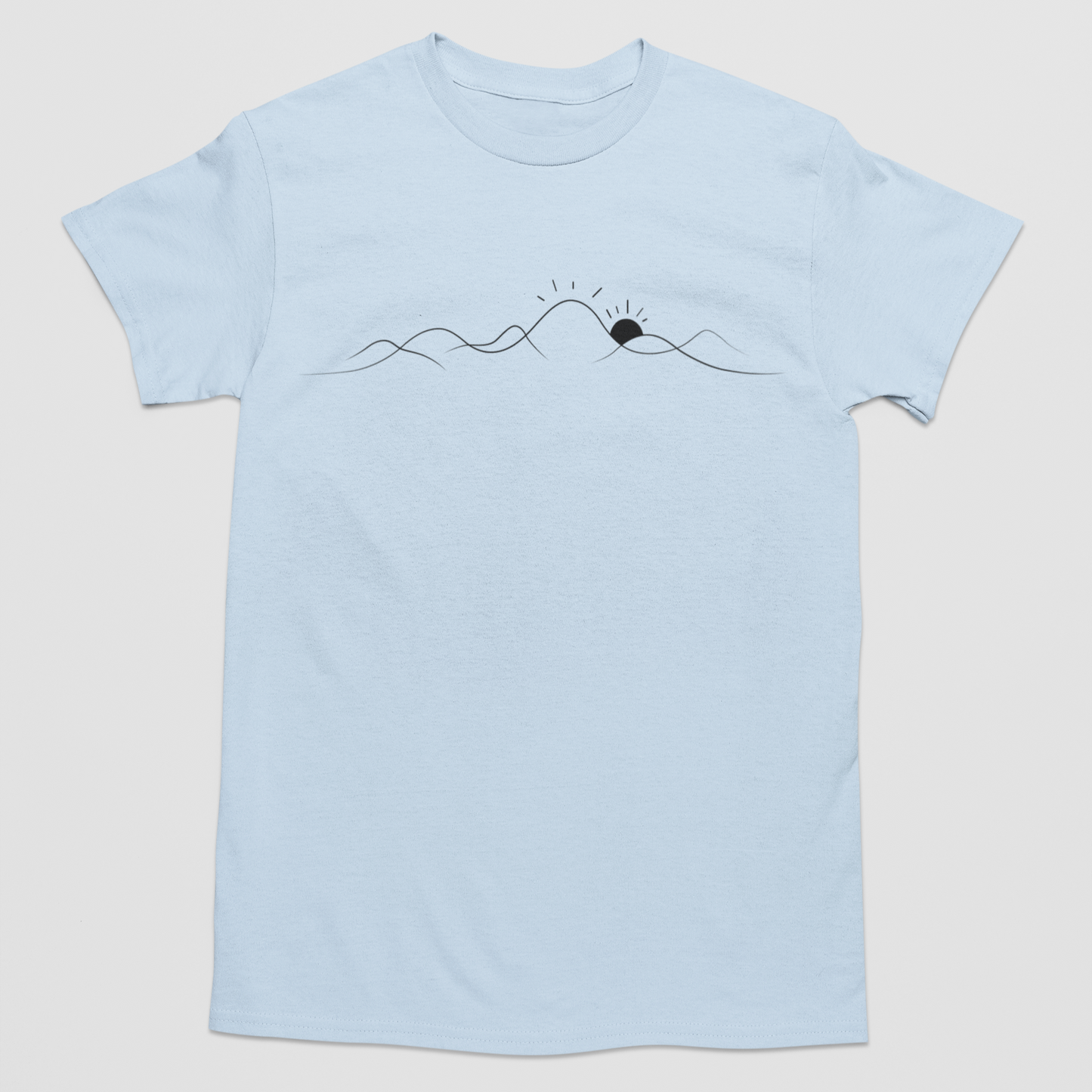 Minimal Mountains Graphic Tee