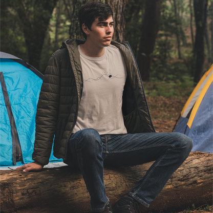 Minimal Mountains Graphic Tee