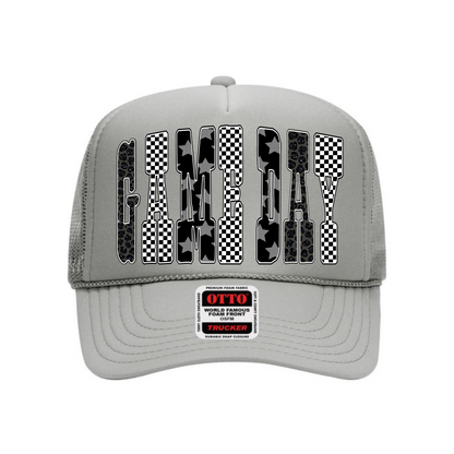 Game Day Pattern Trucker Hat
