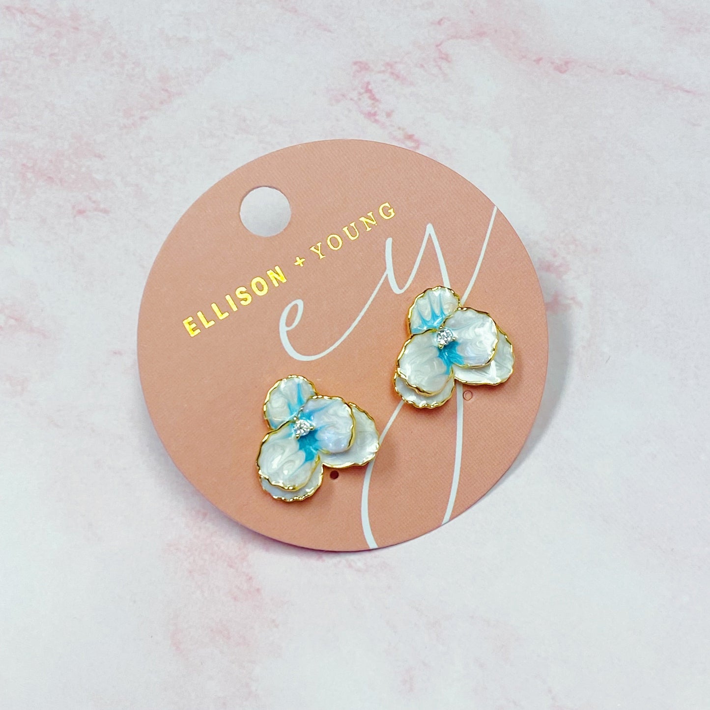 Noble Bloom Flower Earrings