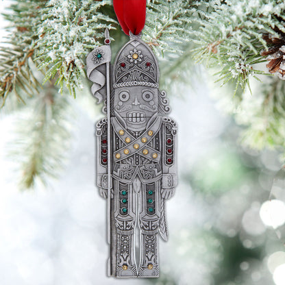 The Nutcracker Knight Ornament (Aluminum)