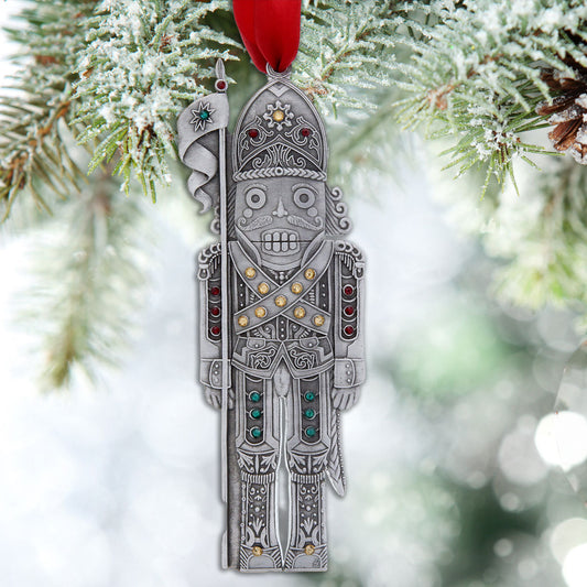The Nutcracker Knight Ornament (Aluminum)