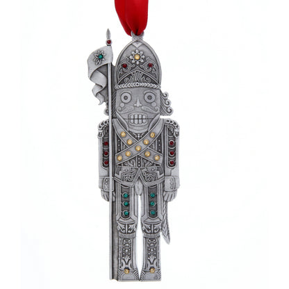 The Nutcracker Knight Ornament (Aluminum)
