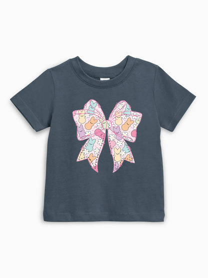Easter Egg Bunny Ribbon Organic Cotton Baby And Kids Tee Easter Christian