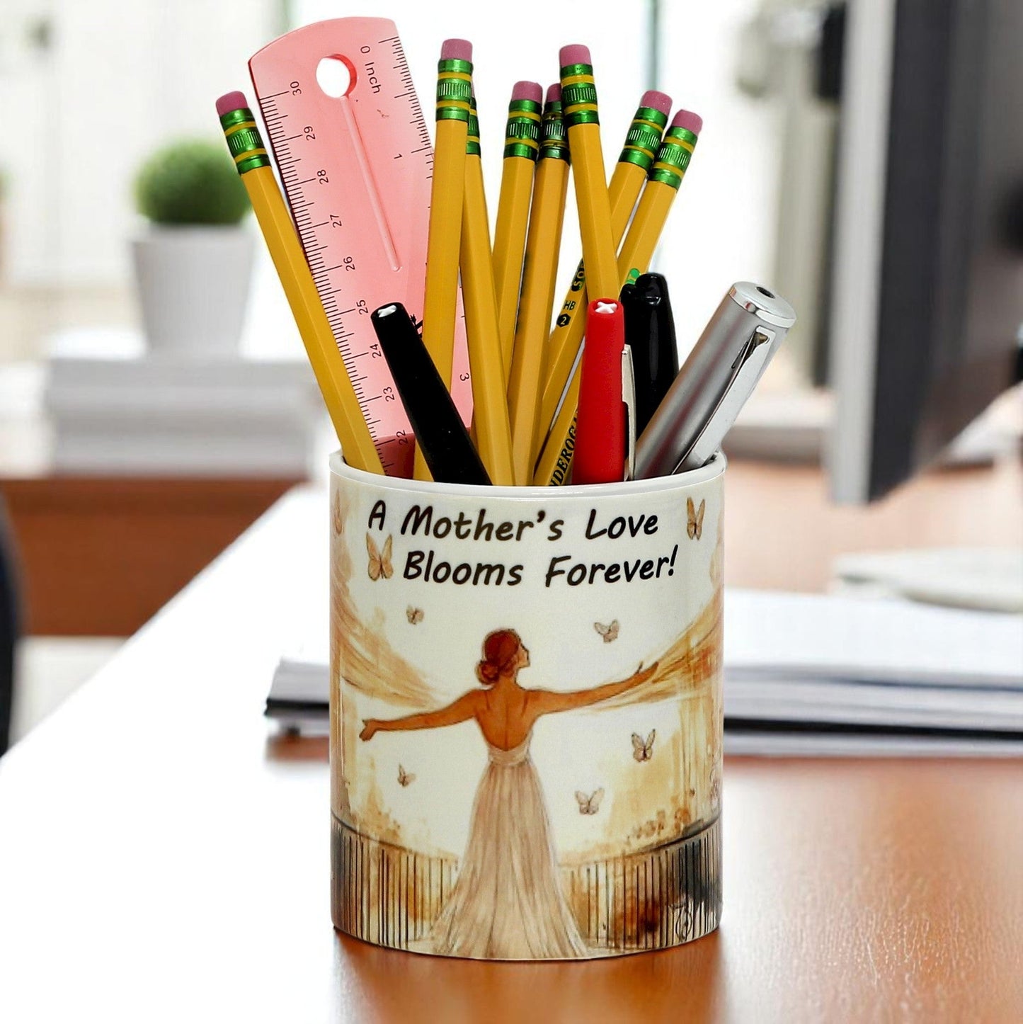 SUBLIMART: Mother's Day Multi-Use Tumbler "Mother's Love Blooms Forever!" by RC Designs