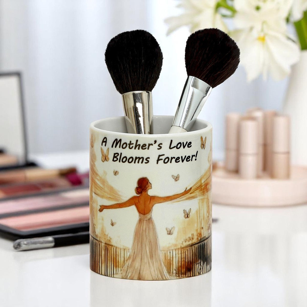 SUBLIMART: Mother's Day Multi-Use Tumbler "Mother's Love Blooms Forever!" by RC Designs