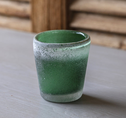 Verde Aged Glass Votive